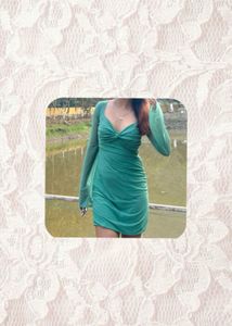 Green Mini Dress
