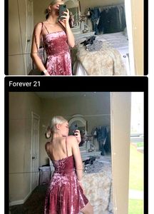 Forever21 Pink Velvet  (Aesthetic)