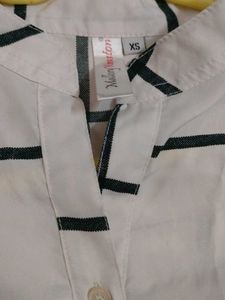 Checkered Pattern Top