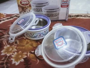 2 Thermo Lock Insulated Lunch Box Set