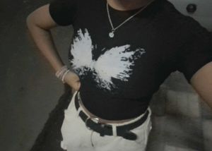 Butterfly Crop Top
