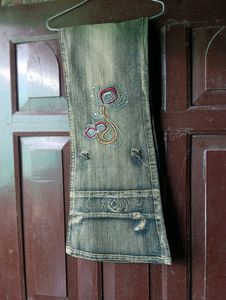 Price Drop. For Today, Grab Soon Brand New Jeans/all New Never Wear Once As I Got Weight, Plazo Cut Jeans, Trendy And Cute Fit, All New Only Tag Is Missing