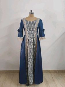 Elegant Blue Ethnic Gown