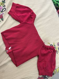 Off Shoulder Crop Top