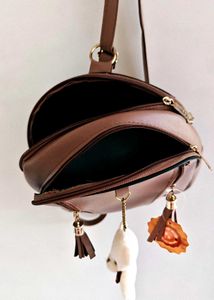 Chocolate Brown Backpack
