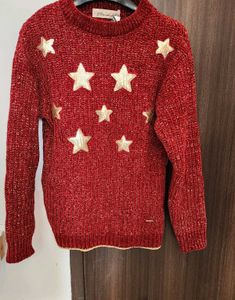 Duke stardust Red Star Sweater