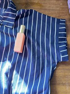 Striped Crop Shirt