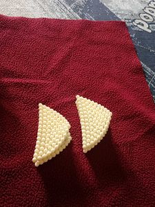 Beaded Triangle Clutches
