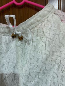 White  Beach Shorts