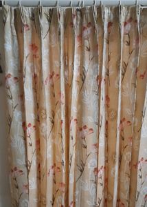 Silk Door Curtains