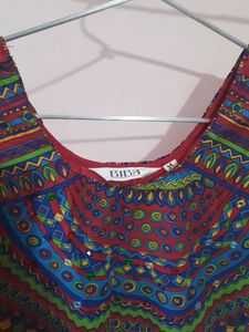 Red Biba kurti
