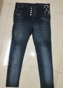 Dark Wash Denim Jeans