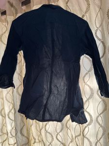 Van Heusen Shirt And Black Top