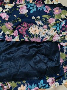 Floral Print Skirt