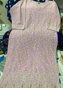 Embroidery Cotton Kurta XXL