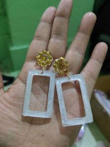 Unique Geometric Dangle Earrings