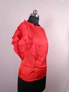 OneSided Boxy Flare Top