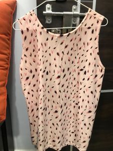 Peach Sleeveless Top