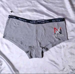 Nautica Gray Logo Boy Shorts