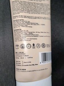 Detan And Oil Control Coffee Sunscreen