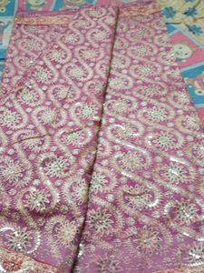 Pink Party Wear Saree