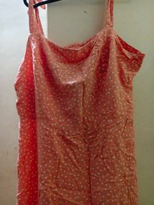 Cute Pink Polka Dot Dress