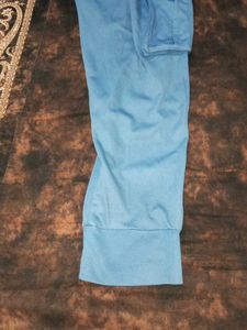 Blue Cargo Pants