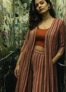 ✨Boho-Glam Sunset Stria Co-Ord Set✨ 💫Festive!