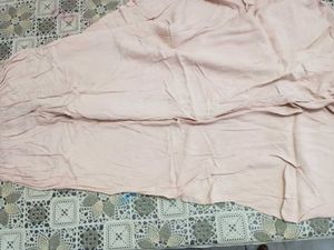 Light Peach Colour Stone Work Plazo Dupatta Sath