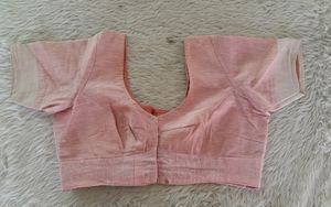 Pink Embellished Saree With Blouse (Women&#39;s)