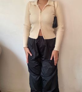 Double Zipper Top