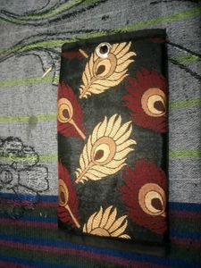 Peacock Feather Clutch