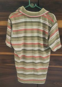 Striped Polo T-Shirt