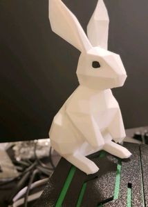 Low Poly Cute Bunny 3d Printing
