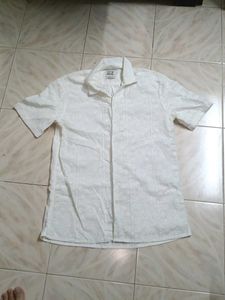 White Patterned Shirt