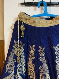 Heavy Lehenga With Blouse Material
