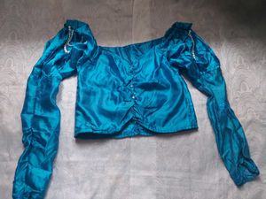 Minimal Satin Top