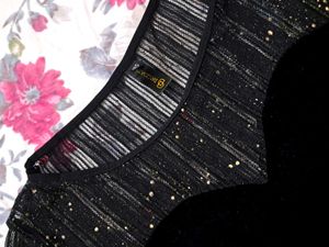 Black Fringe Dance Dress
