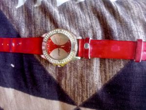 Stylish Two Women Watches Red &amp; Purple