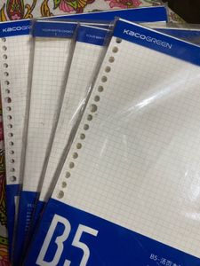 Note taking loose sheets