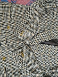 Vintage Plaid Blazer