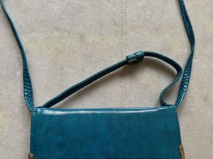 Teal Crossbody Bag
