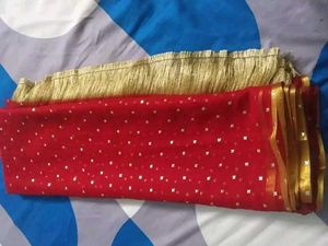 Elegant Red Saree