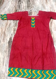 Red Kurta
