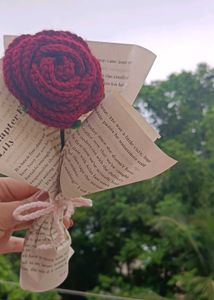 Crochet Rose Bouquet