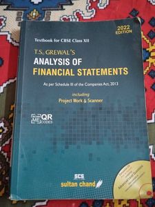 T.S. Grewal Accountancy Book Volume 3rd Class 12th
