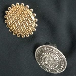 Fingure Ring Combo Gold And Silver
