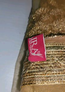 Elegant Golden Dupatta