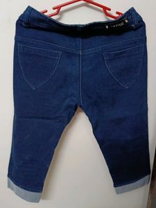 Denim Capri