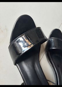 Black Heeled Sandals